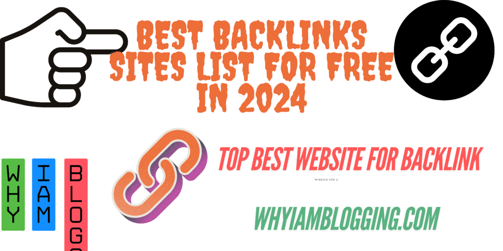 Best Backlink Sites List for Free